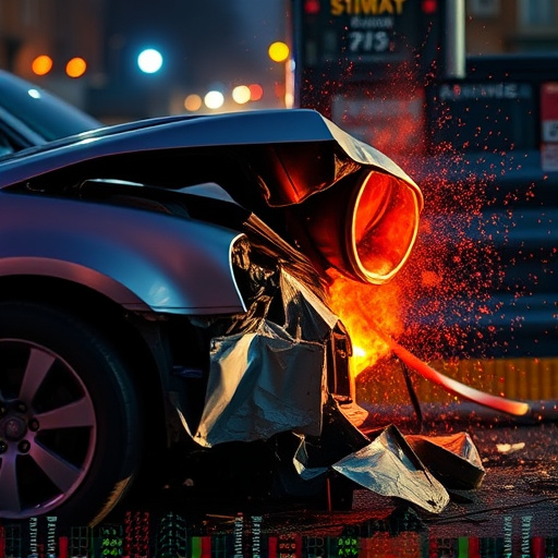 car crash damage