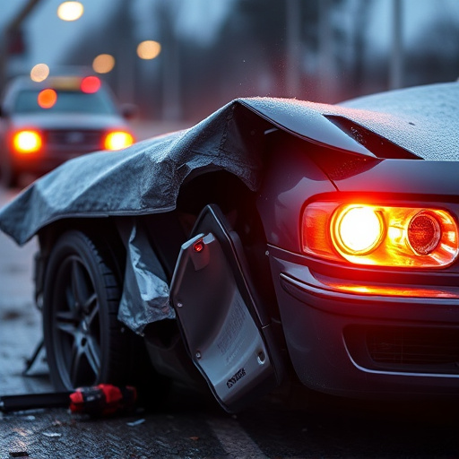 car crash damage