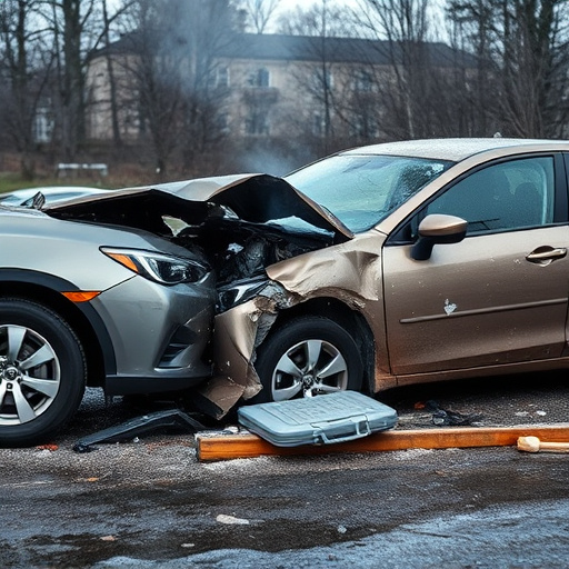 car crash damage