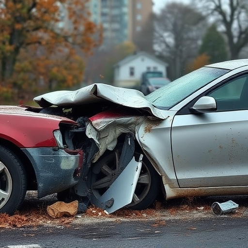 car crash damage