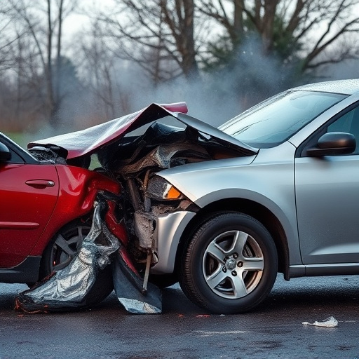 car crash damage