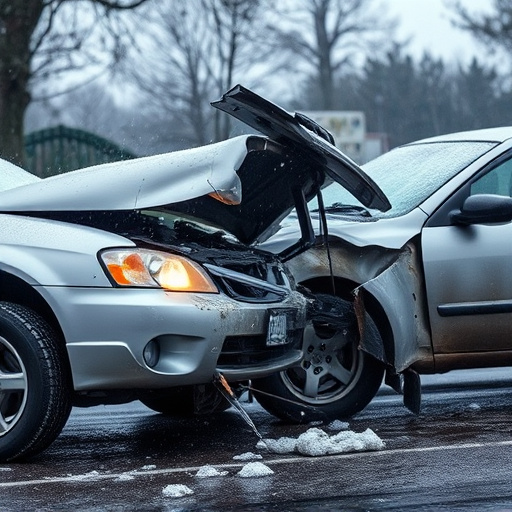 car crash damage