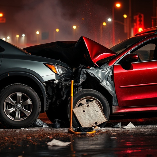 car crash damage