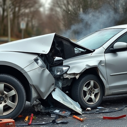 car crash damage
