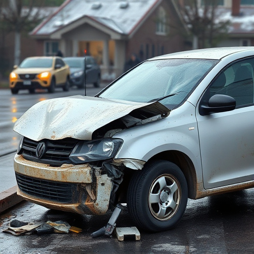 car crash damage