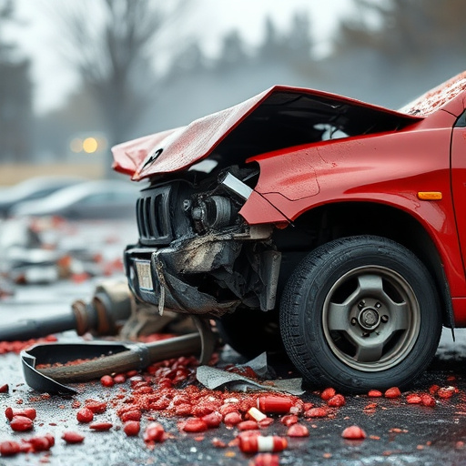 car crash damage