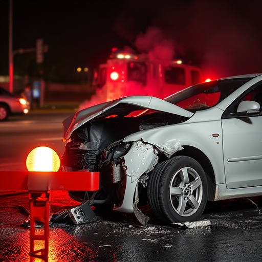 car crash damage