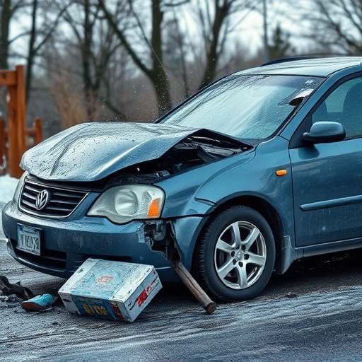 car crash damage