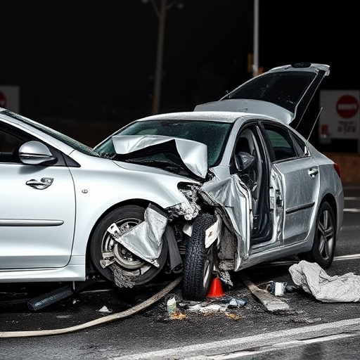 car crash damage