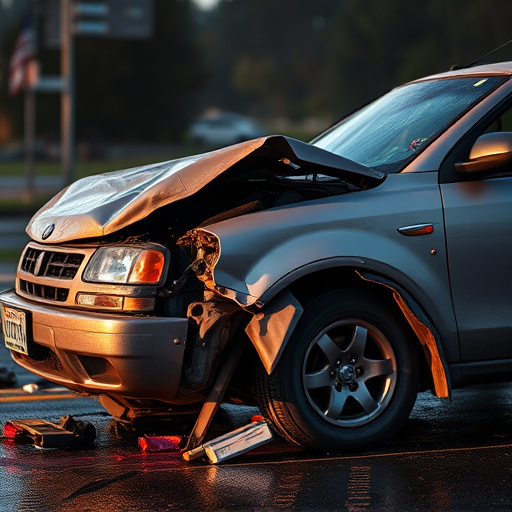 car crash damage
