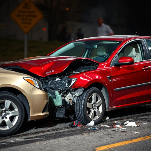 car crash damage