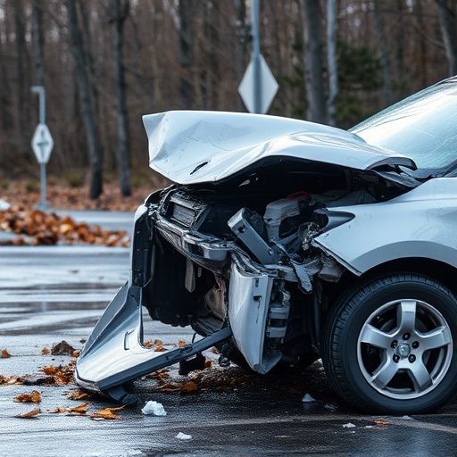 car crash damage