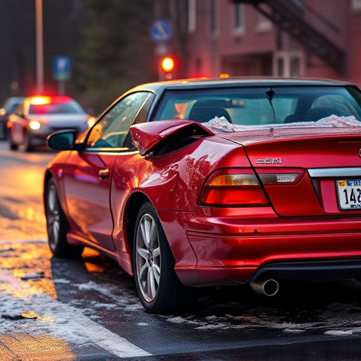 car crash damage