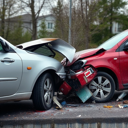 car crash damage
