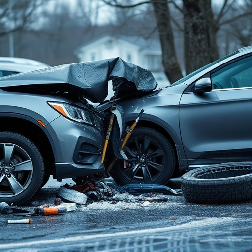 car crash damage