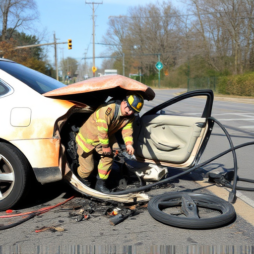 car crash damage