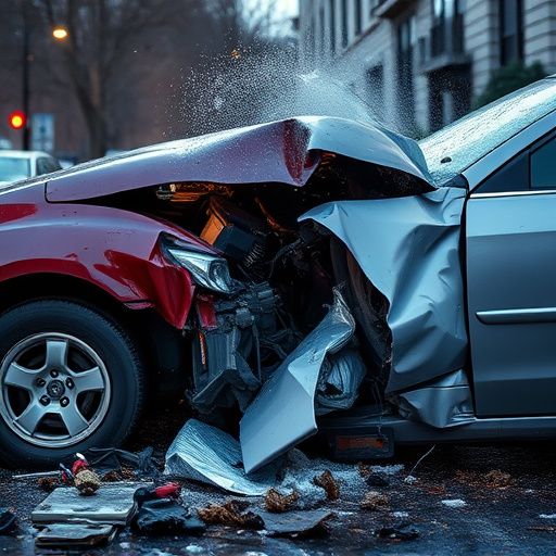 car crash damage