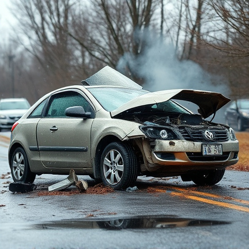 car crash damage