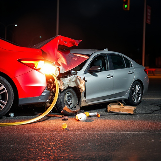 car crash damage