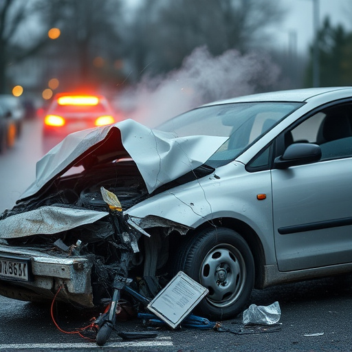 car crash damage