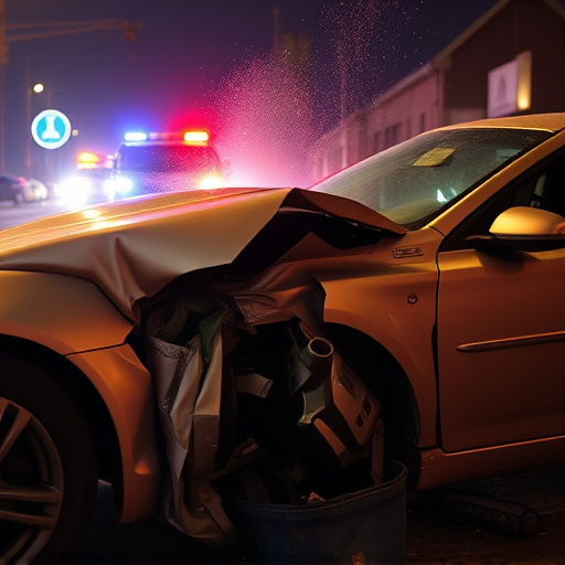 car crash damage
