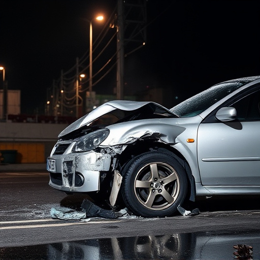 car crash damage