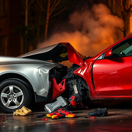car crash damage