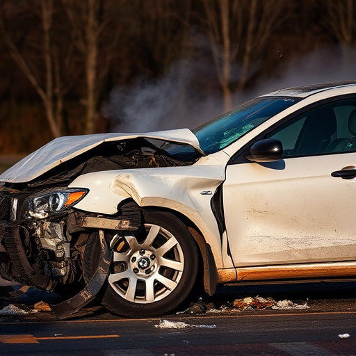 car crash damage