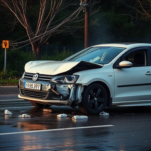 car crash damage