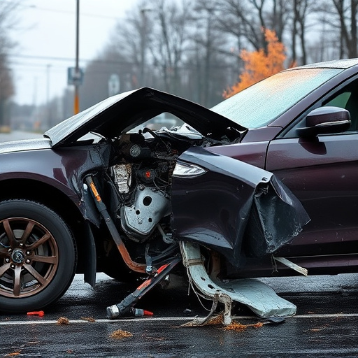 car crash damage