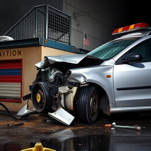 car crash damage