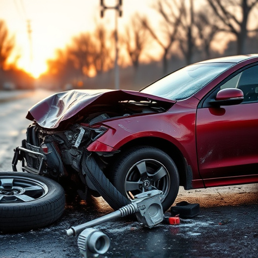 car crash damage