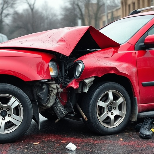 car crash damage