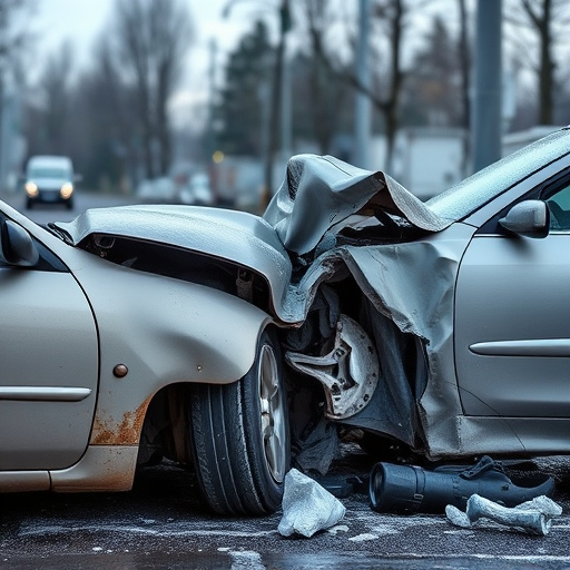 car crash damage