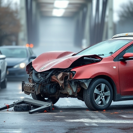 car crash damage