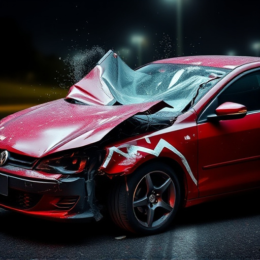 car crash damage