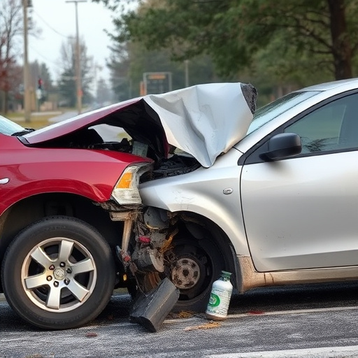 car crash damage