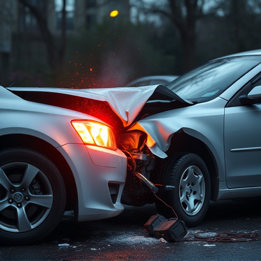 car crash damage