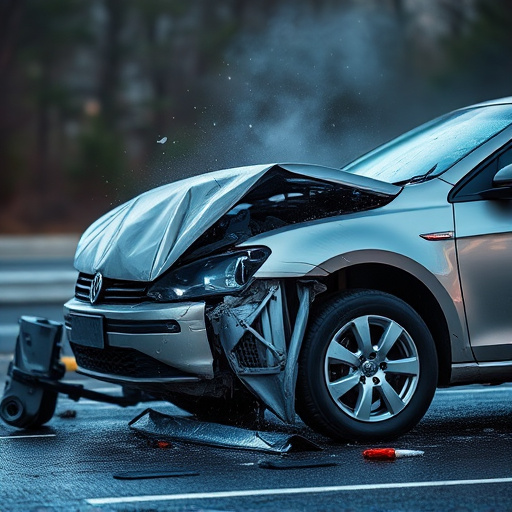 car crash damage