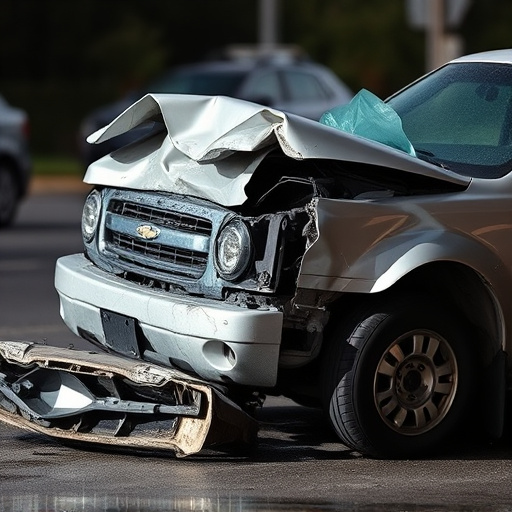 car crash damage