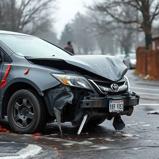 car crash damage