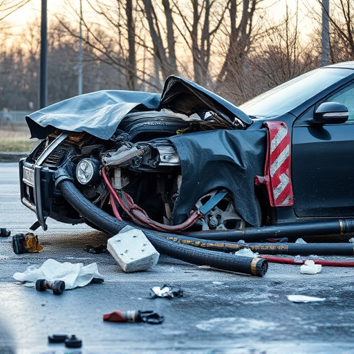 car crash damage