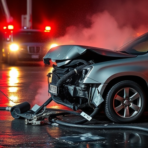 car crash damage