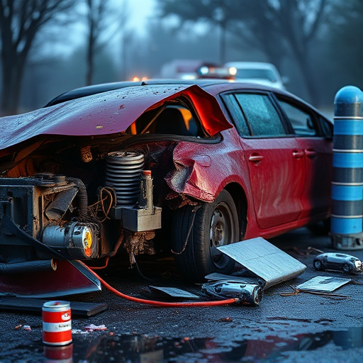 car crash damage