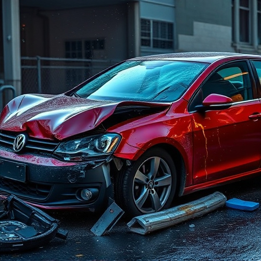 car crash damage