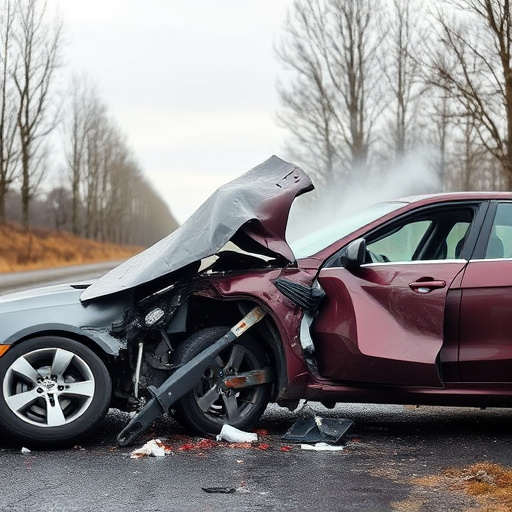 car crash damage