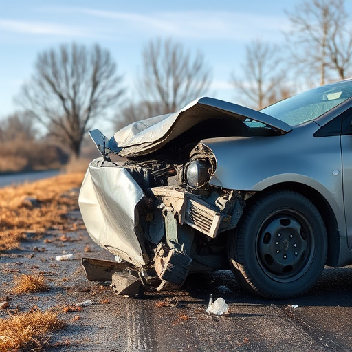 car crash damage
