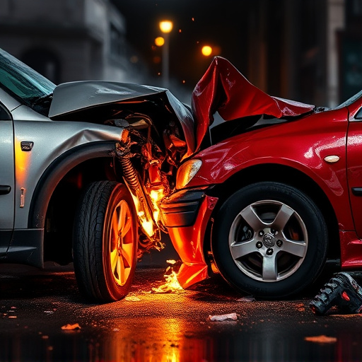 car crash damage
