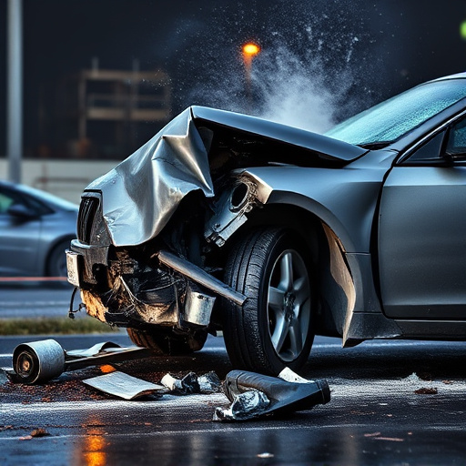 car crash damage