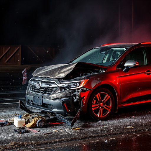 car crash damage